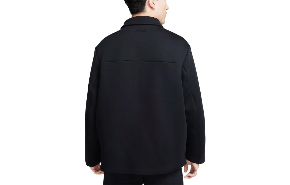 Sportswear Tech Fleece Reimagined Wide Shirt Jacket 'Black'
