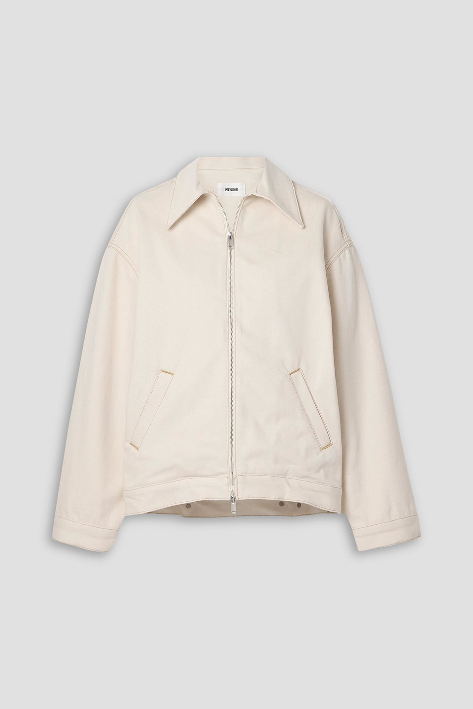 The Ty denim jacket - White - XL