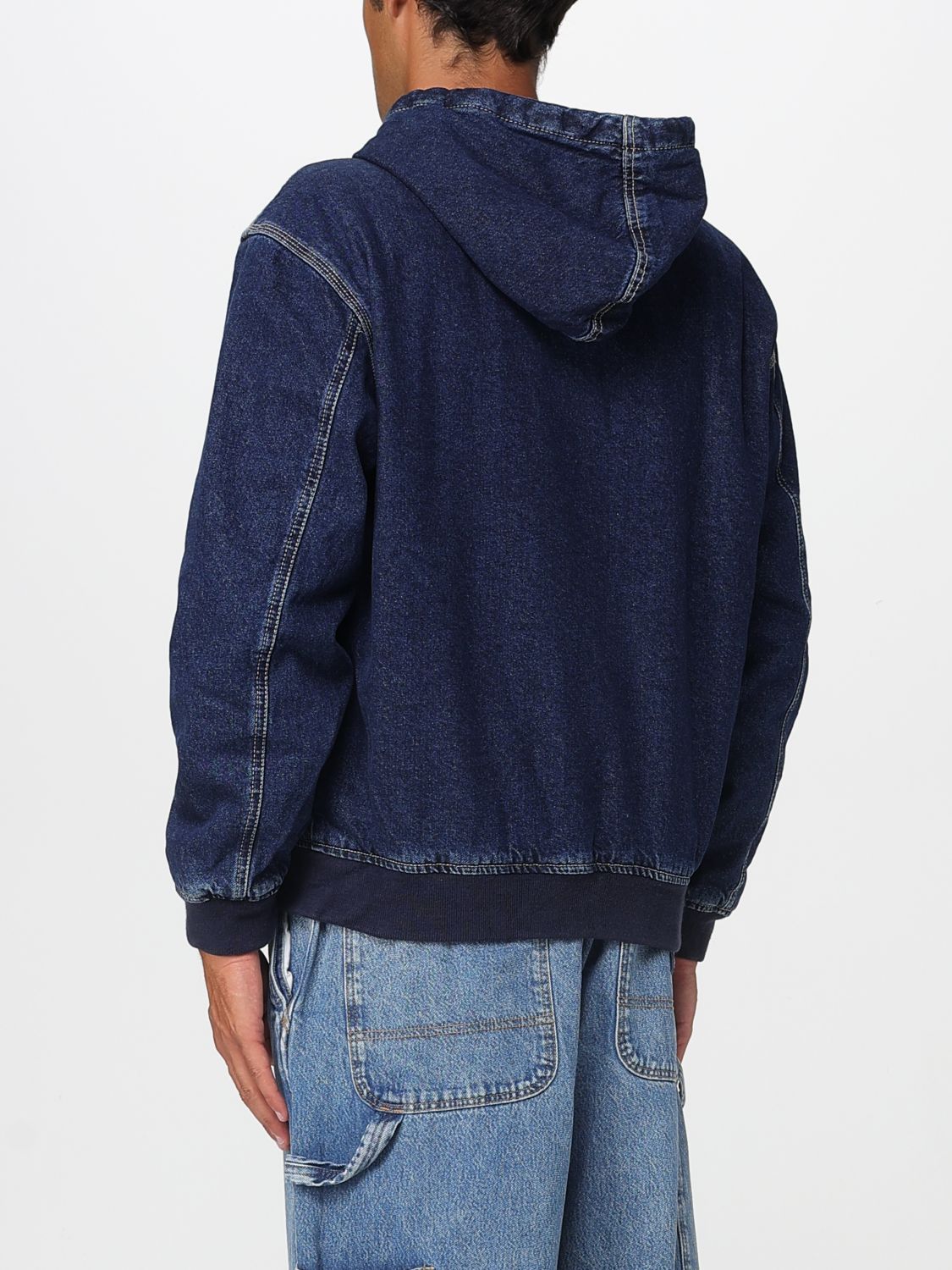 Jacket Men color Denim