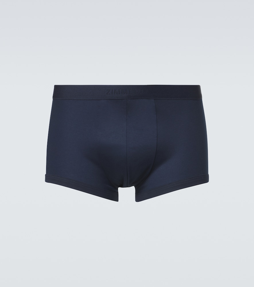Cotton jersey boxer briefs