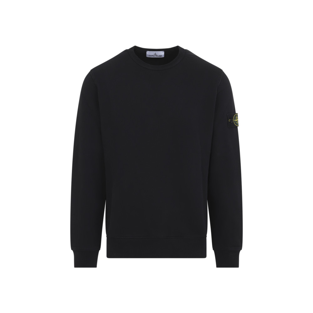 Black Crew Neck Sweatshirt