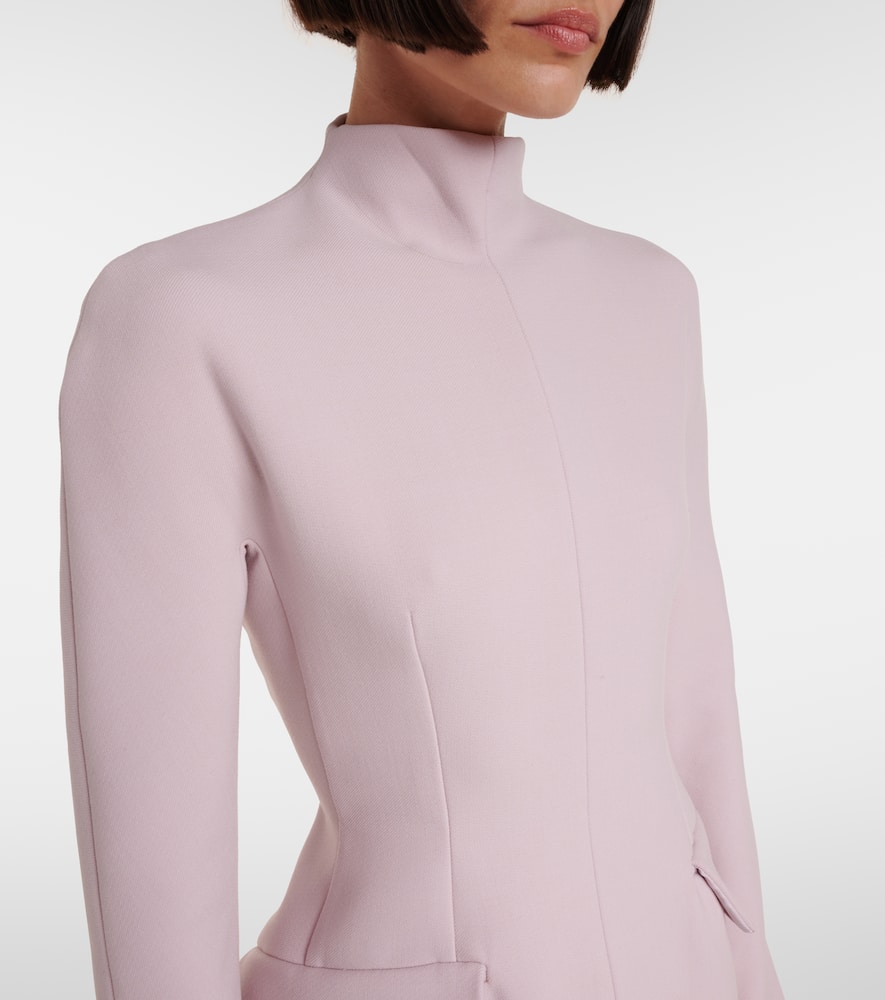 Tefrite crêpe minidress