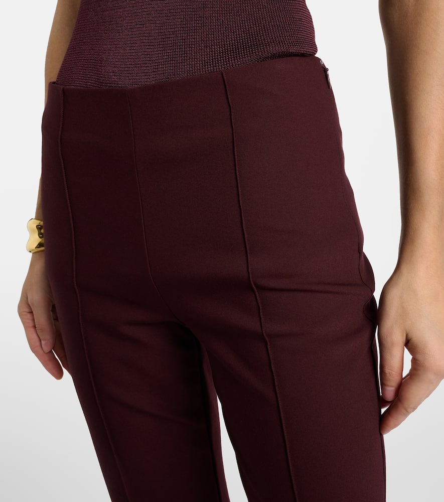 Cropped flared pants