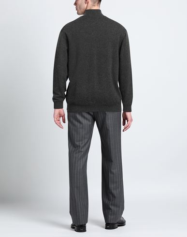 Cashmere Company Man Cardigan Lead Size 48 Wool, Cashmere