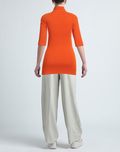 Woman Turtleneck Orange
