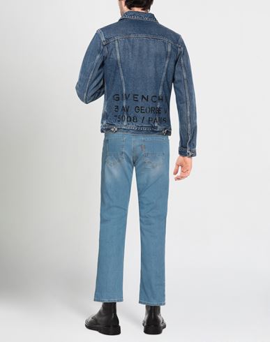 Man Jeans Blue Size 28 Cotton, Elastane