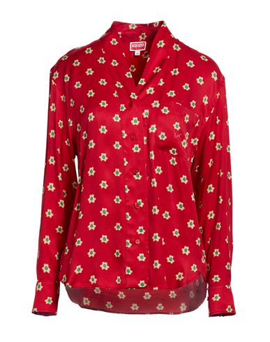 Woman Shirt Red Size 4 Viscose