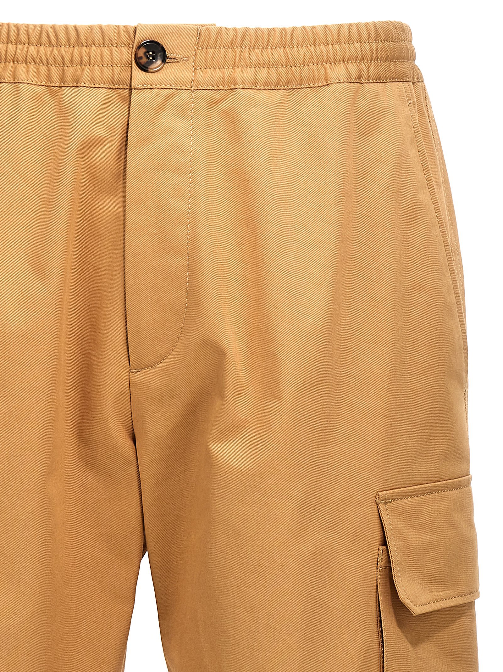 Gabardine Cargo Pants