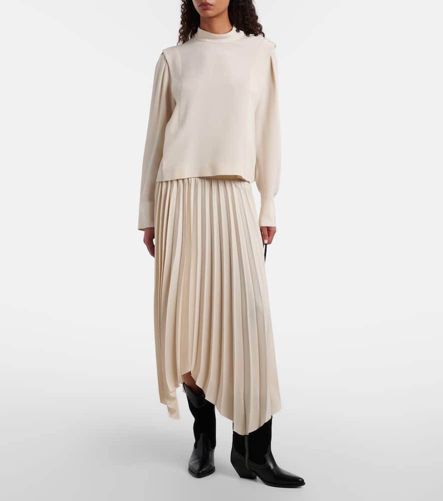 Felissa crêpe blouse