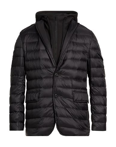 Man Puffer Black Size 36 Polyamide