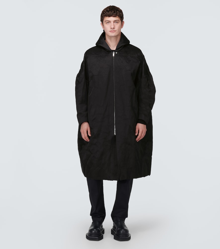 Jumbo Peter cotton and silk down coat