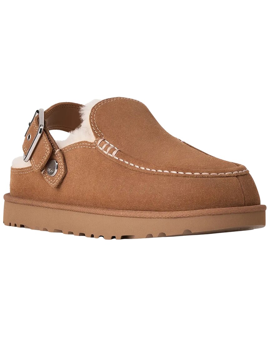 Goldenstar Evelina Suede Clog