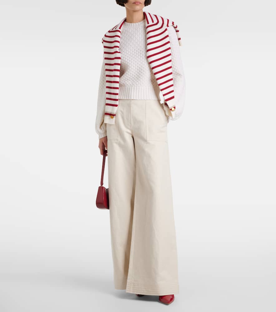 Elvira wool and cashmere sweater