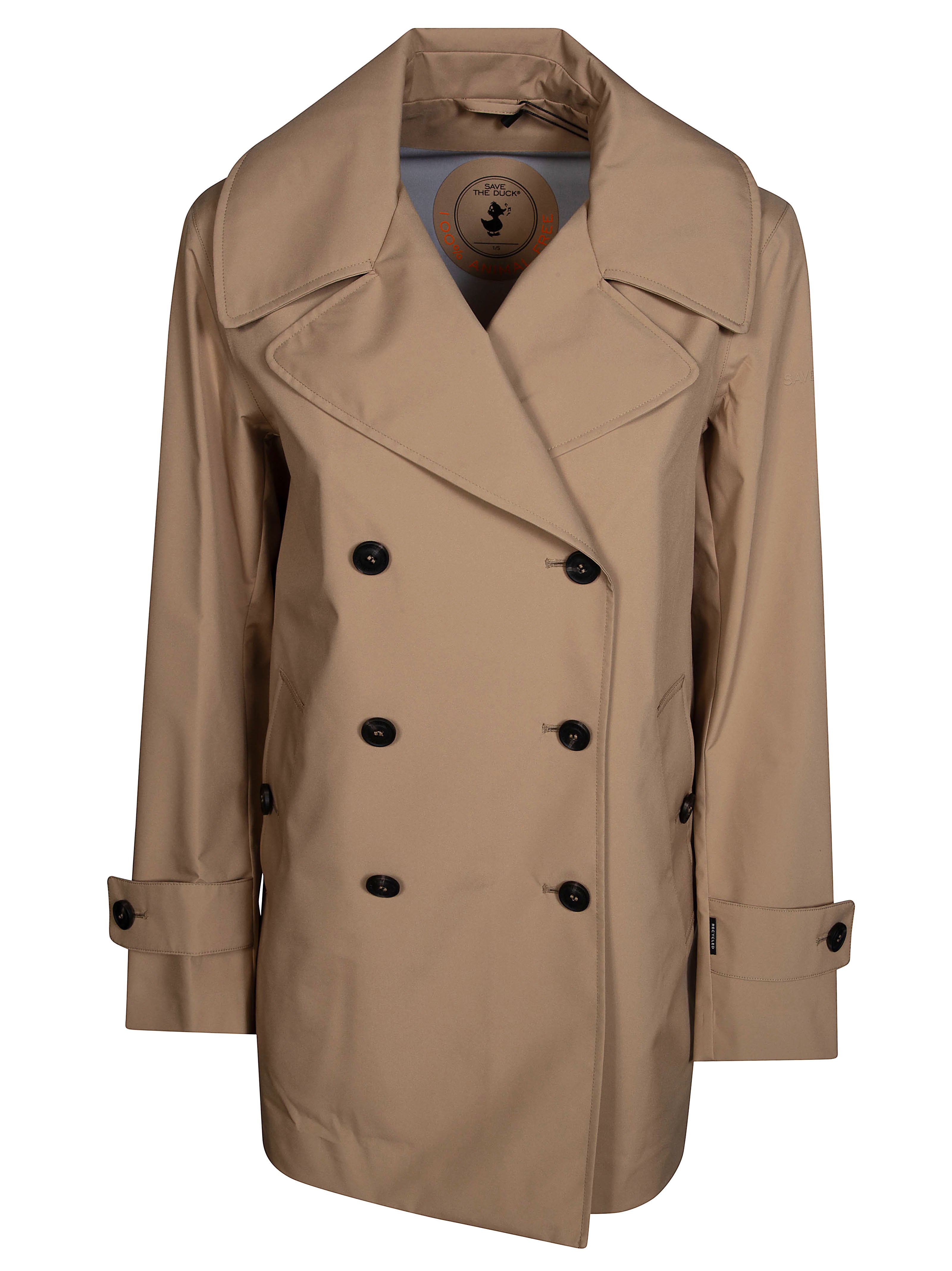 Double-breasted Buttoned Coat