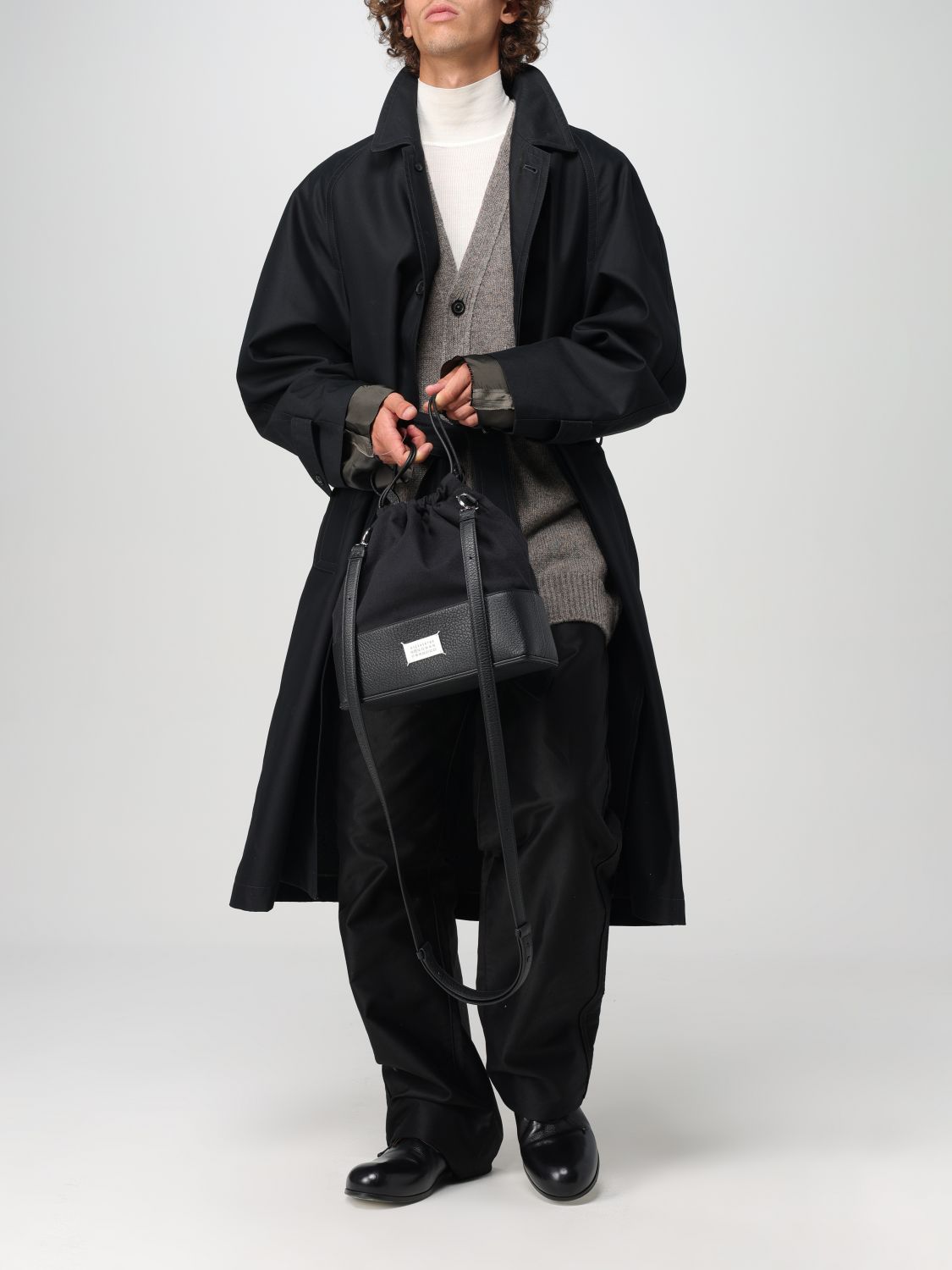 Four stitch-logo trousers - Black