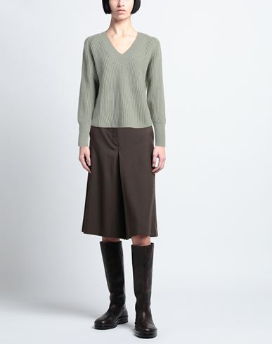 Woman Sweater Sage green Size 6 Wool, Cashmere