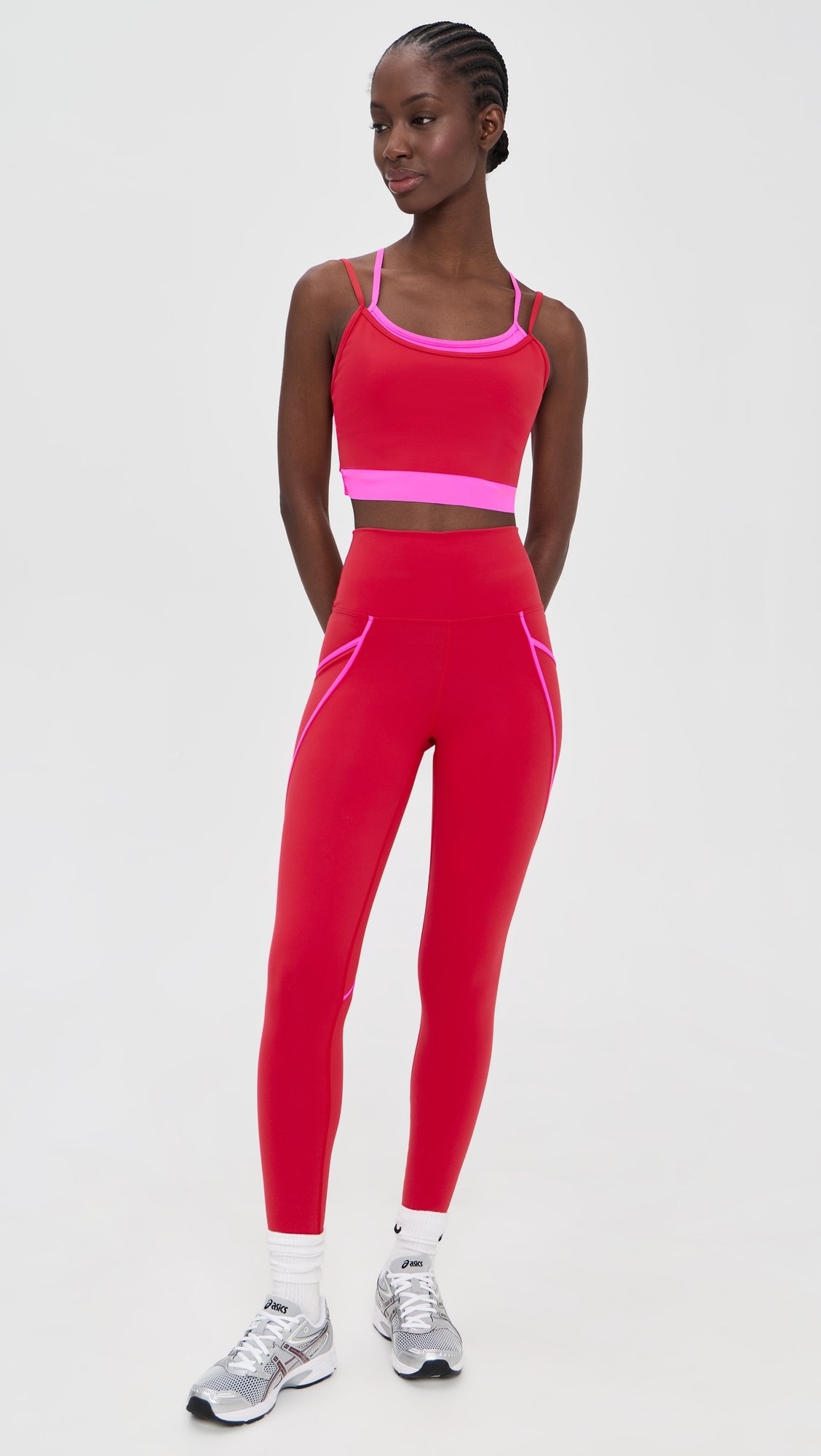 Von 8 Leggings Royal Red