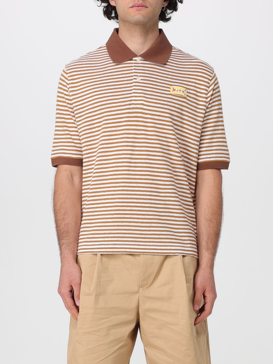 T-Shirt Men color Yellow