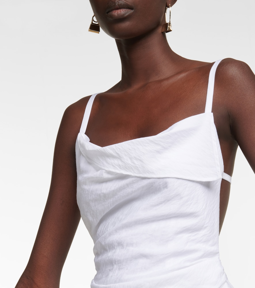 La Robe Saudade voile minidress