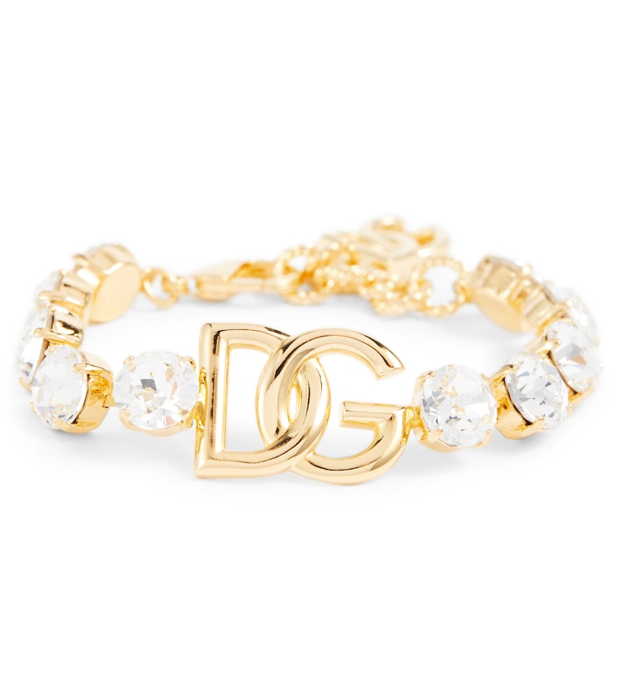 Dolce & Gabbana Armband DG mit Kristallen