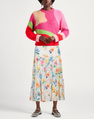 Woman Midi skirt White