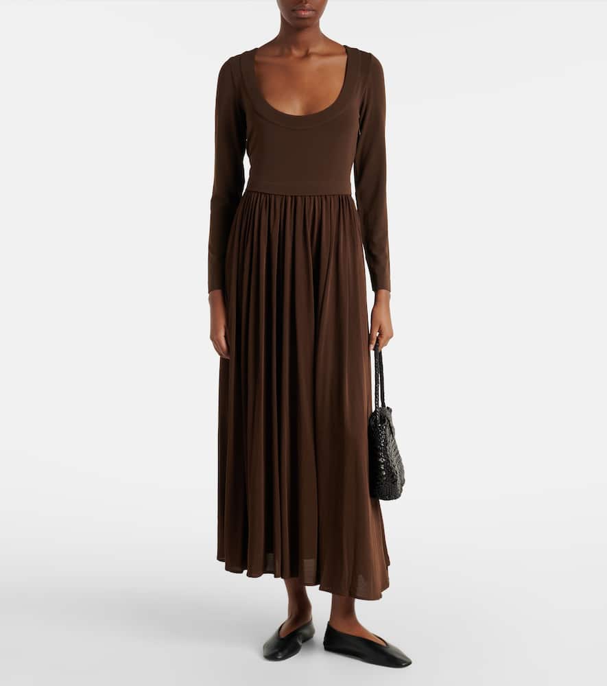 Knitted maxi dress