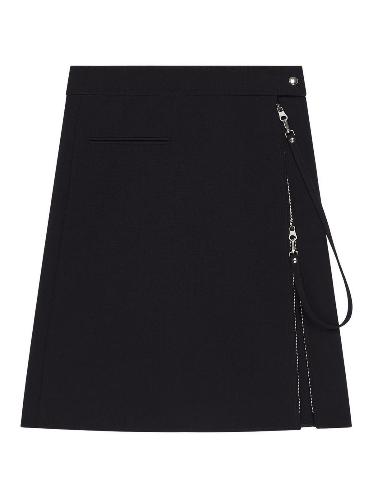 Midi Skirt With Side Zip