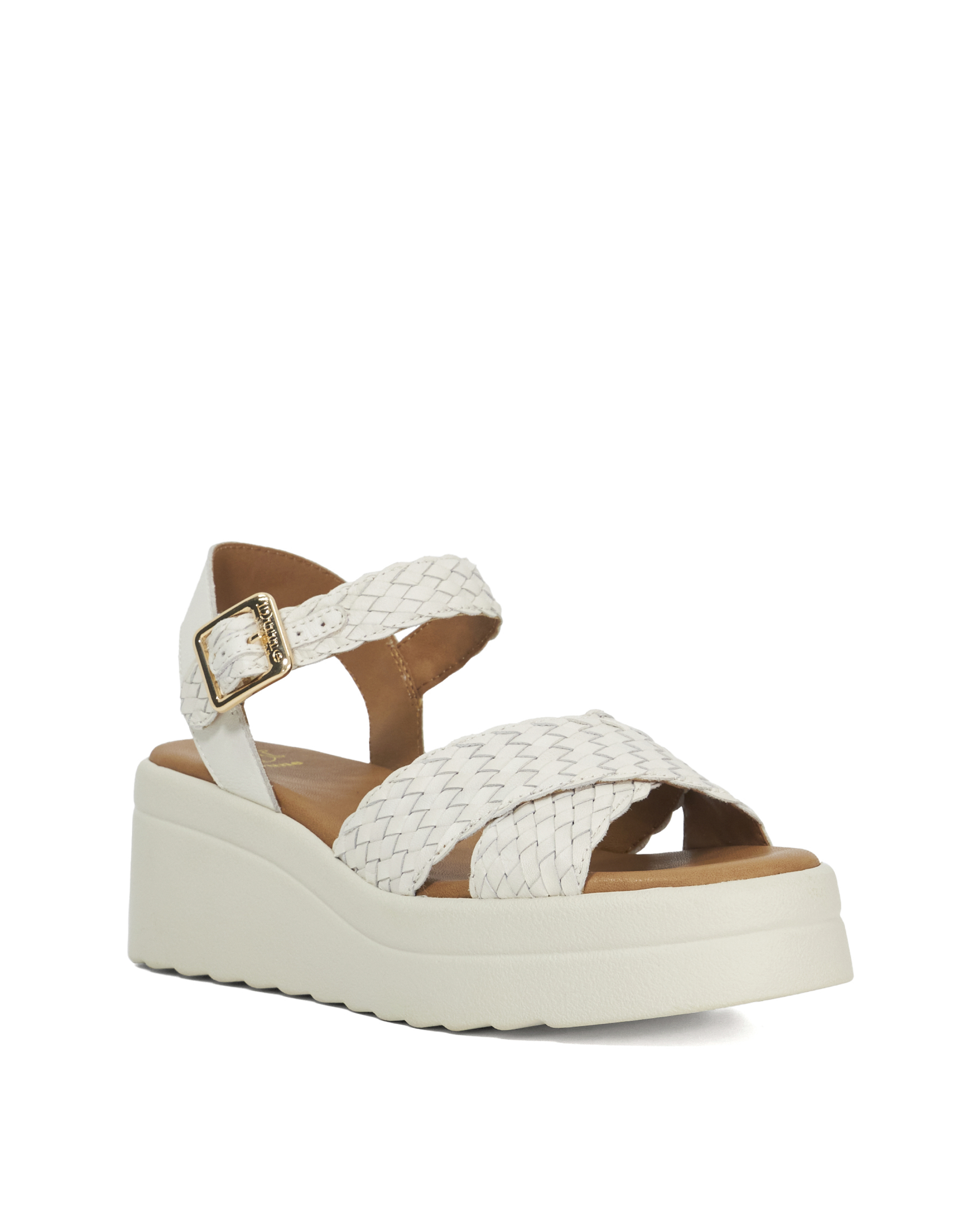 Dune Kinsleys Leather Sandals D Fit