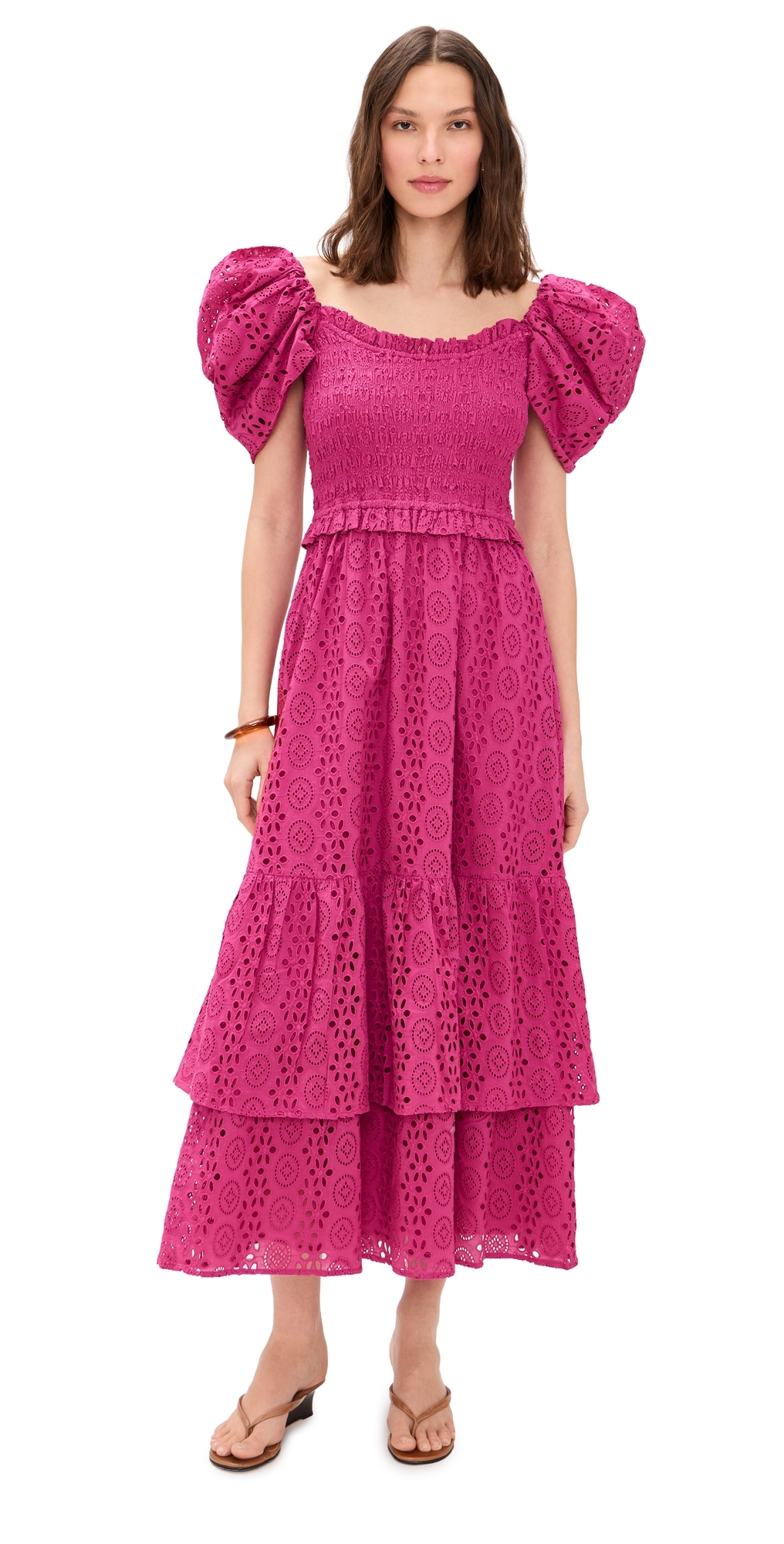 Fay Maxi Dress Eyelet