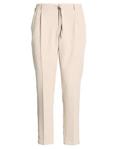 Man Pants Beige Size 30 Polyester, Elastane