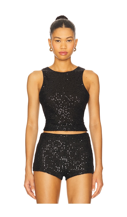 Superdown Maja Top in Black. - S also in
