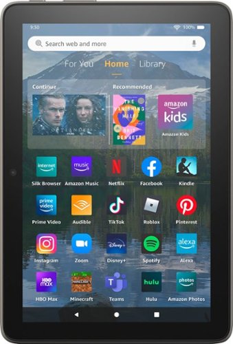 "Fire HD 8 Plus (2022) 8"" HD tablet with Wi-Fi 32 GB - Gray"