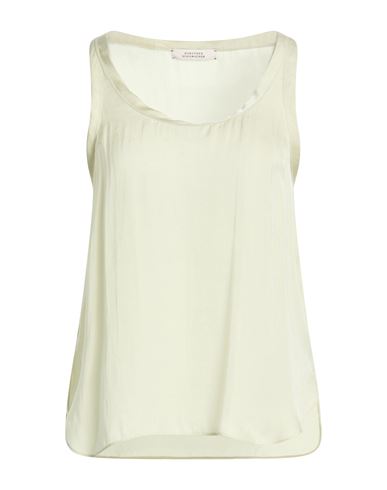 Woman Tank top Light green Size 2 Polyester