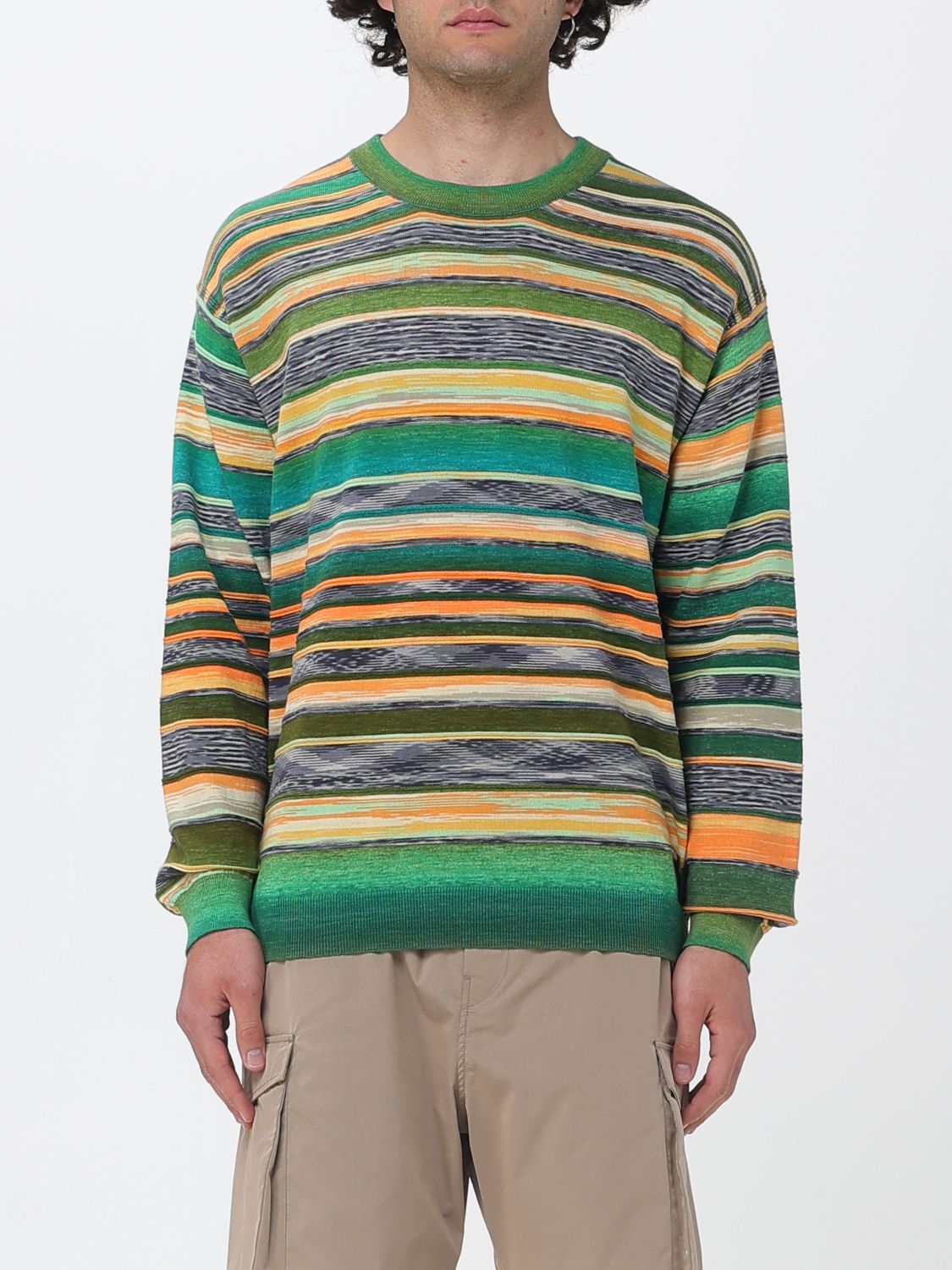Sweater Men color Green