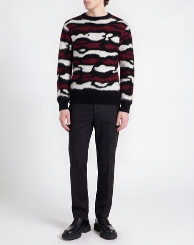Man Sweater Brick Size XXL Acrylic, Wool, Polyamide, Polyester