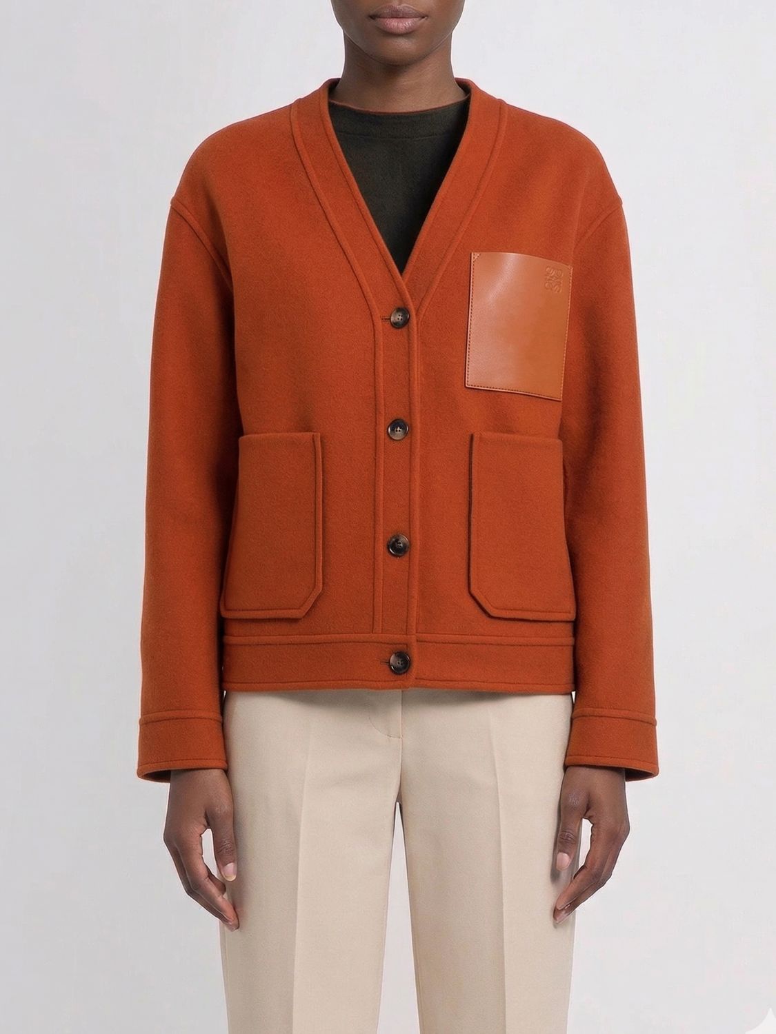 Sweater Woman color Kaki