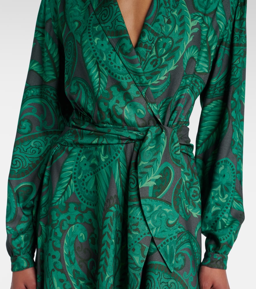 Belted midi dress