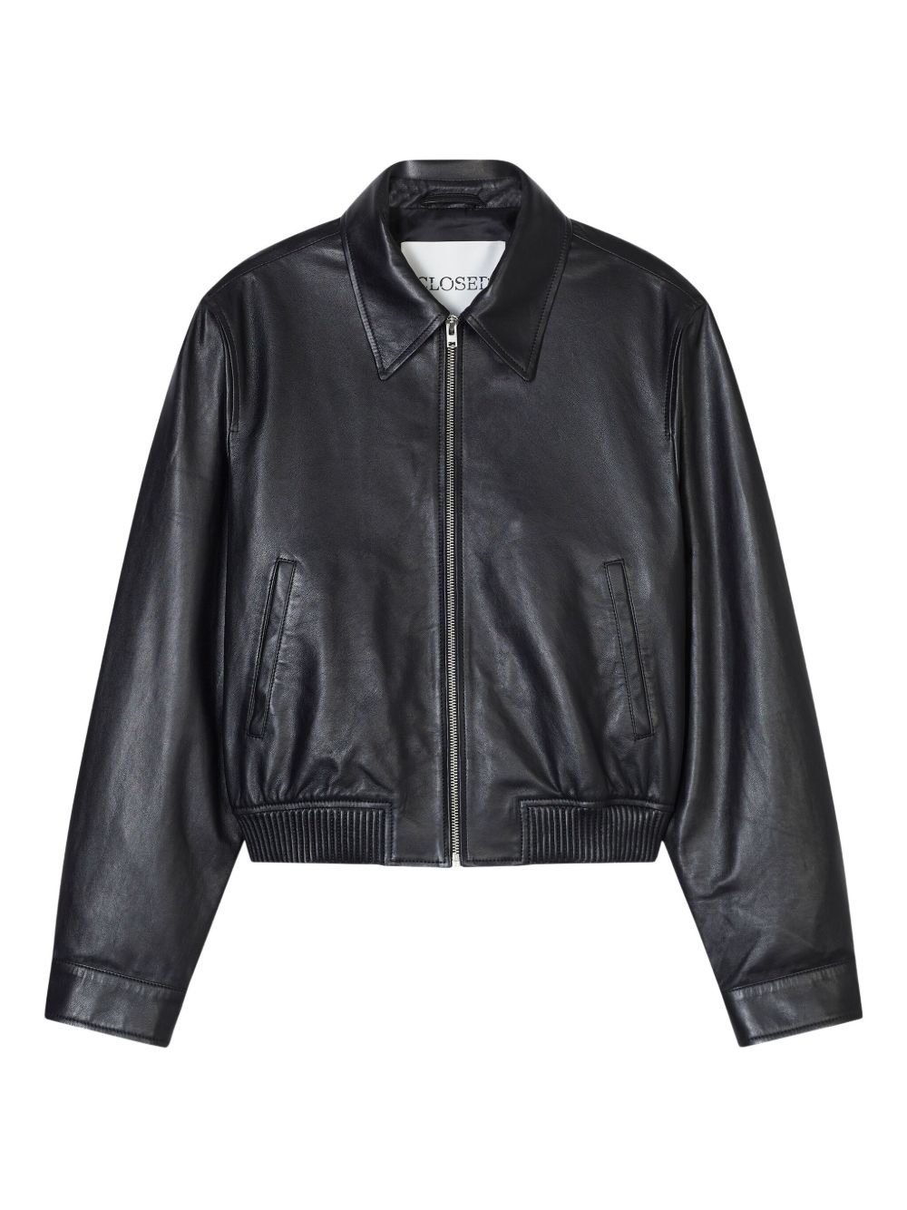 Cropped jacket - Black