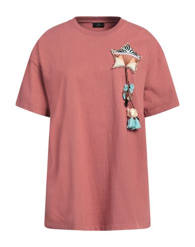Woman T-shirt Brick red