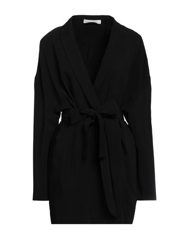 Liviana Conti Woman Blazer Black Size S/M Viscose, Elastane