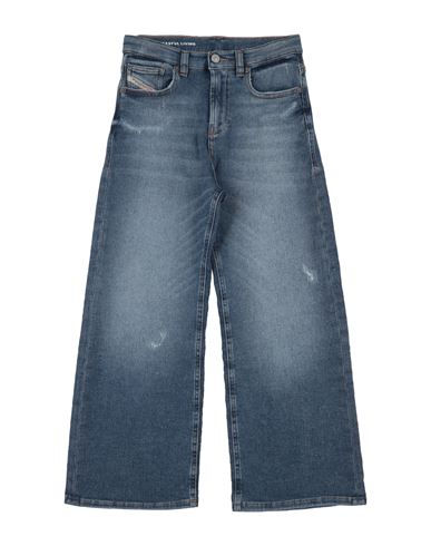 Kid Girl Jeans Blue Size 16 Cotton, Polyester, Elastane