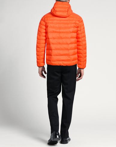 Man Puffer Orange Size M Polyamide