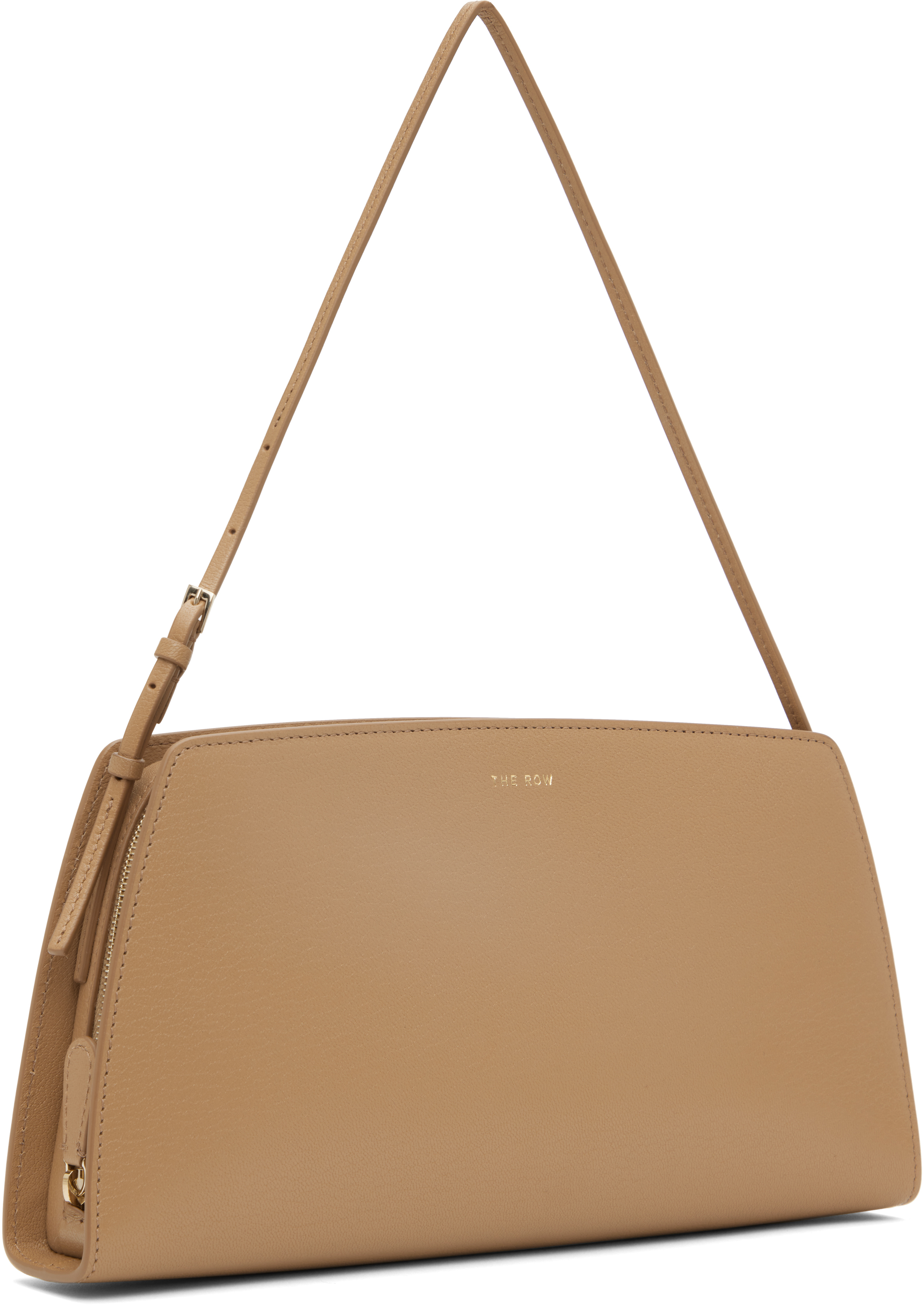 The Row Tan Dalia Baguette Bag