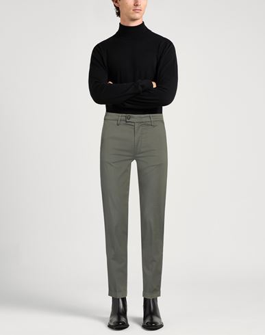 Re_hash Man Pants Sage green Size 32 Cotton, Lyocell, Elastane