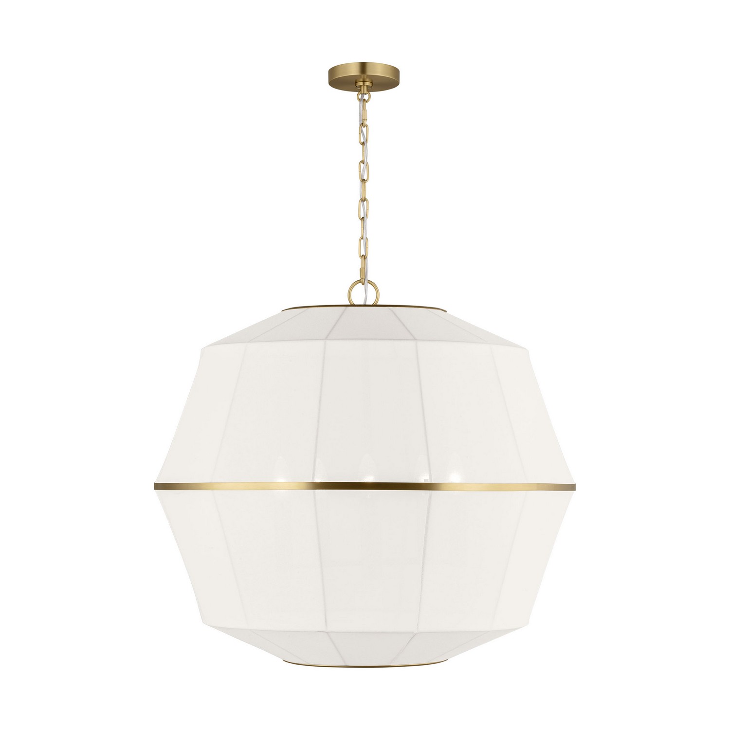 Burnished Brass Lantern from the Hikari Collection