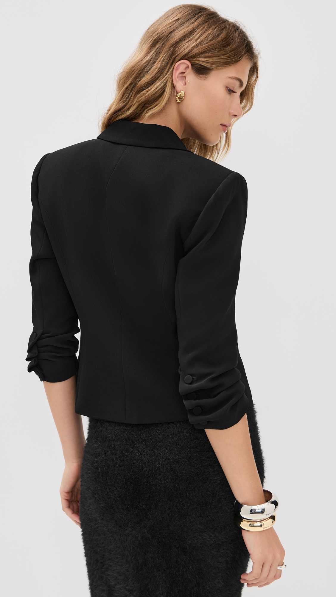 Le Petit Khloe Blazer Black