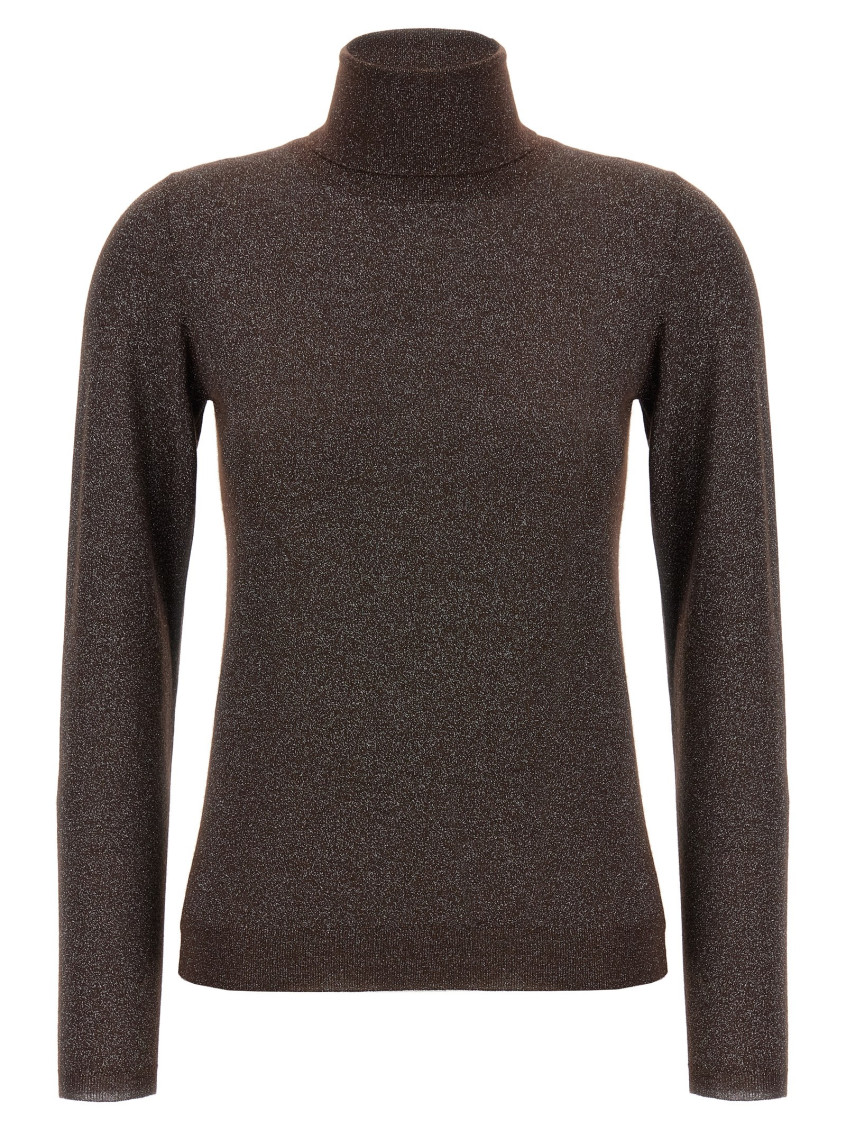 Brunello Cucinelli - Sparkling Sweaters And Cardigans Brown