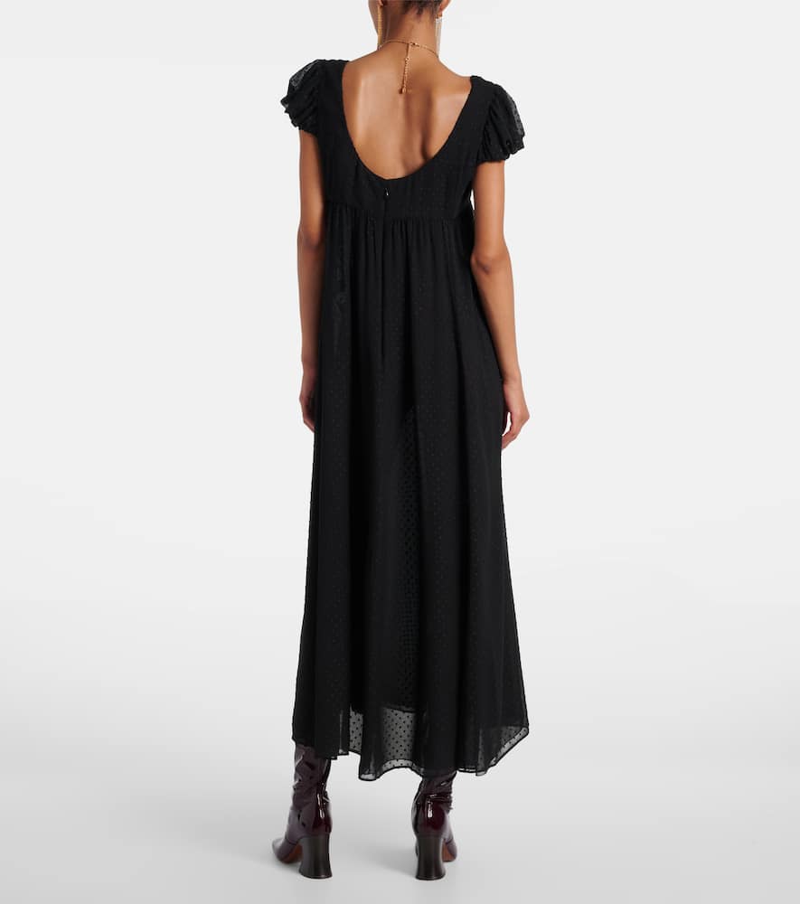 Chloé Embroidered silk maxi dress