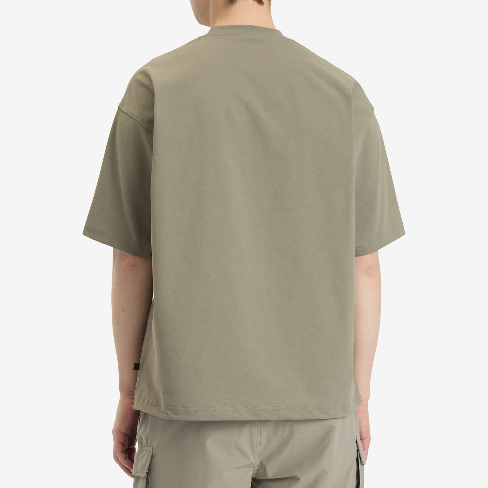 Men's Tech Drawstring T-Shirt Wolf Grey