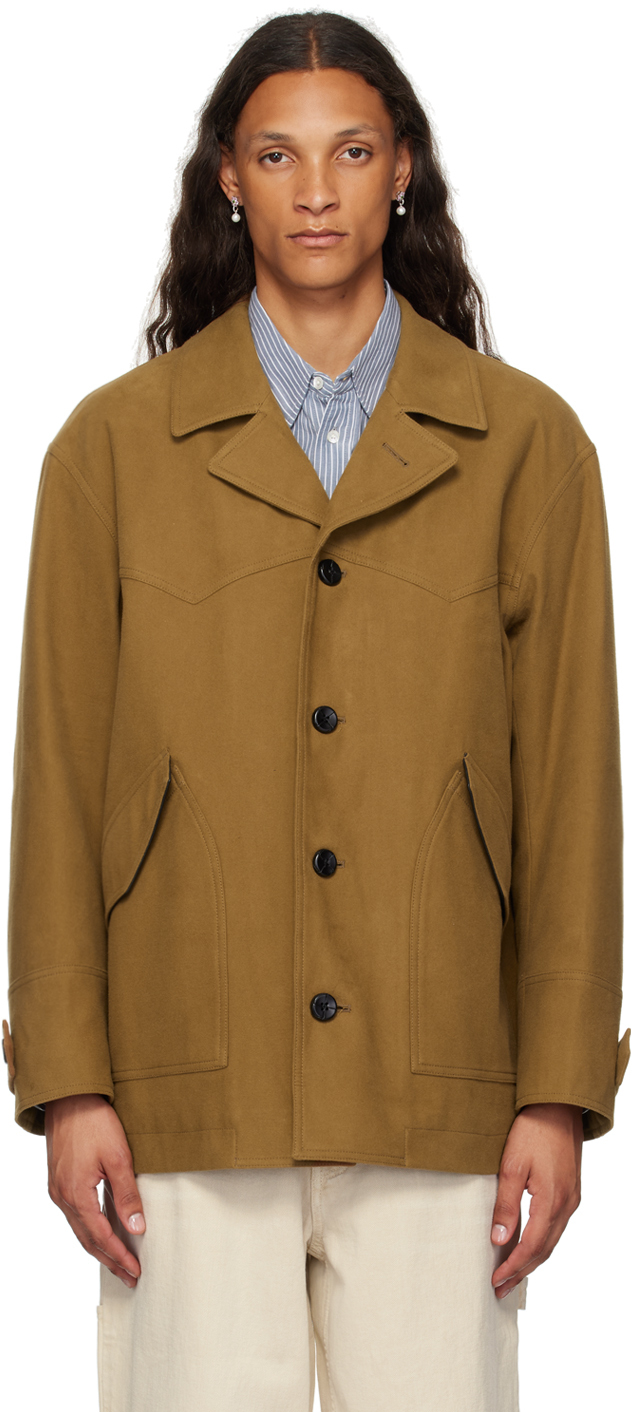 AFTER PRAY Tan Tom Western Jacket